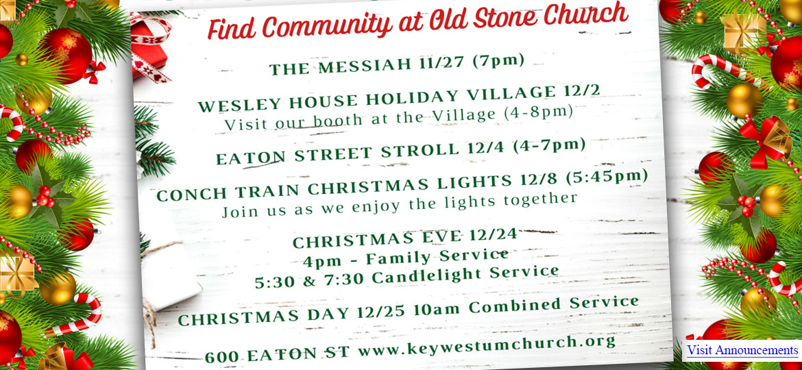 Old Stone Church - Advent & Christmas